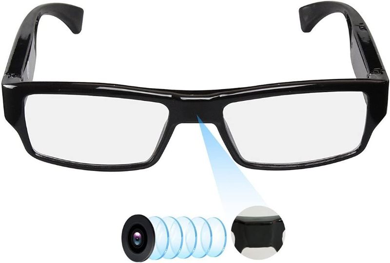 Photo 1 of Spy Camera Glasses with Video Support Up to 32GB TF Card 1080P Video Camera Glasses Portable Video Recorder
