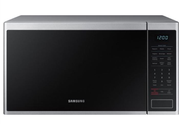 Photo 1 of Samsung - 1.4 cu. ft. Countertop Microwave with Sensor Cook - Stainless steel