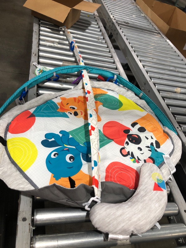 Photo 2 of Baby Einstein 4-in-1 Kickin' Tunes Music and Language Play Gym and Piano Tummy Time Activity Mat
