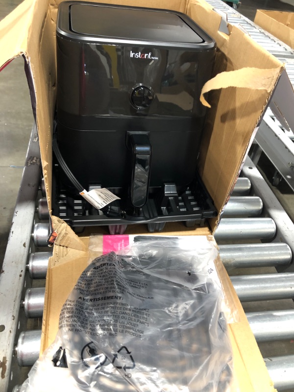 Photo 1 of Instant Vortex 5.7QT Air Fryer Oven Combo, From the Makers of Instant Pot, Customizable Smart Cooking Programs, Digital Touchscreen, Nonstick and Dishwasher-Safe Basket, App with over 100 Recipes
