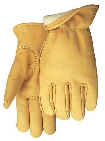 Photo 1 of Midwest Gloves & Gear Size L Leather Palm Gloves,850TH-L
