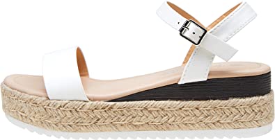 Photo 1 of Vepose Women's 10 Elastic Cork Espadrilles Platform Wedge Sandals Slip-on Summer Sandal Shoes. Size 6
