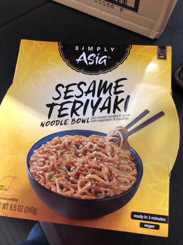 Photo 2 of (6 PACK) Simply Vegan Teriyaki Noodle Bowl - 8.5oz

