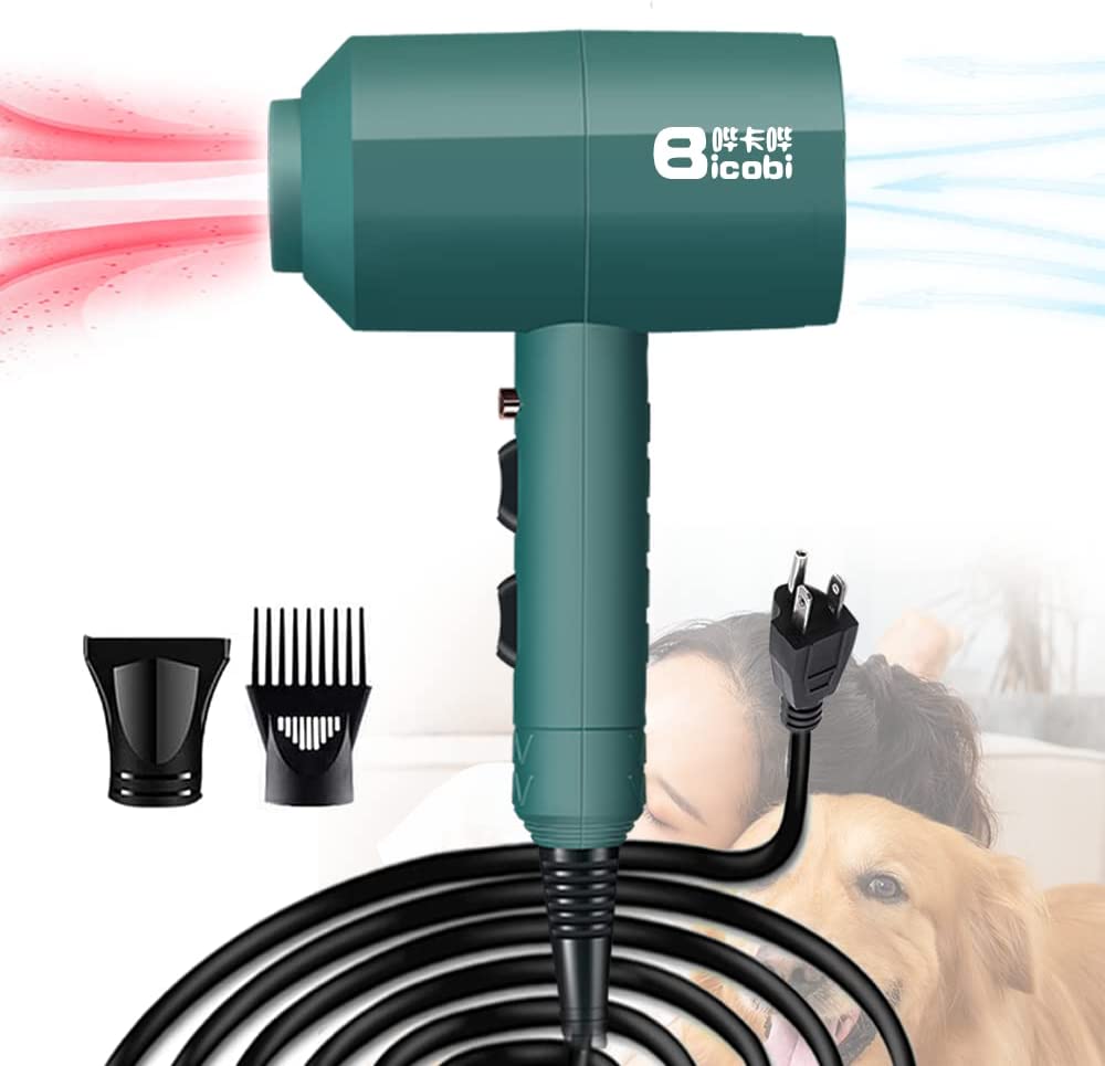 Photo 1 of bicobi Pet Professional Hair Dryer Fast Dry Blue Light Care
