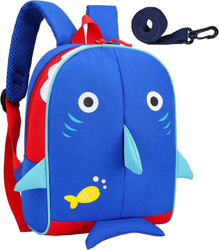 Photo 1 of RUI NUO Little Kids Backpacks for Boys and Girls Preschool Backpack, Blue