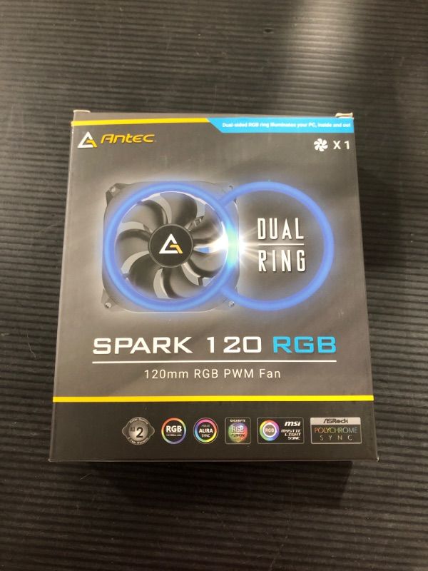 Photo 2 of Antec SPARK120RGB Spark 120 Rgb (single Pack)