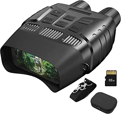 Photo 1 of Night Vision Goggles Night Vision Binoculars for Adults - Digital Infrared Binoculars can Save Photo and Video with 32GB Memory Card **UNABLE TO TEST**