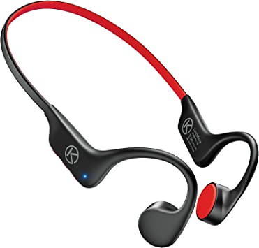 Photo 1 of Bone Conduction Headphones, Open-Ear Bluetooth Sport Headphones, Built-in Mic Wireless Earphone **UNABLE TO TEST**