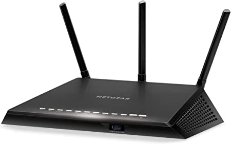 Photo 1 of NETGEAR Nighthawk Smart Wi-Fi Router, R6700 - AC1750 Wireless Speed Up to 1750 Mbps | Up to 1500 Sq Ft Coverage & 25 Devices | 4 x 1G Ethernet and 1 x 3.0 USB Ports | Armor Security