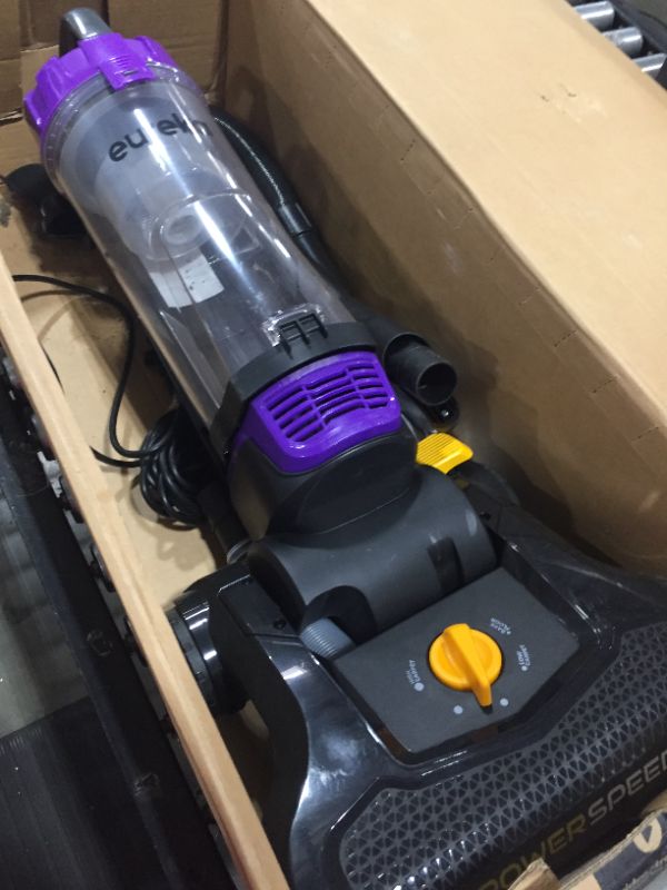 Photo 2 of Eureka NEU182B PowerSpeed Bagless Upright Vacuum Cleaner, Lite, Purple
