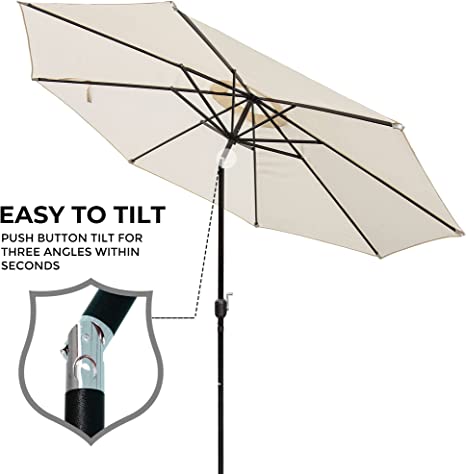 Photo 1 of ASTEROUTDOOR 9ft Patio Umbrella Outdoor Umbrella Patio 