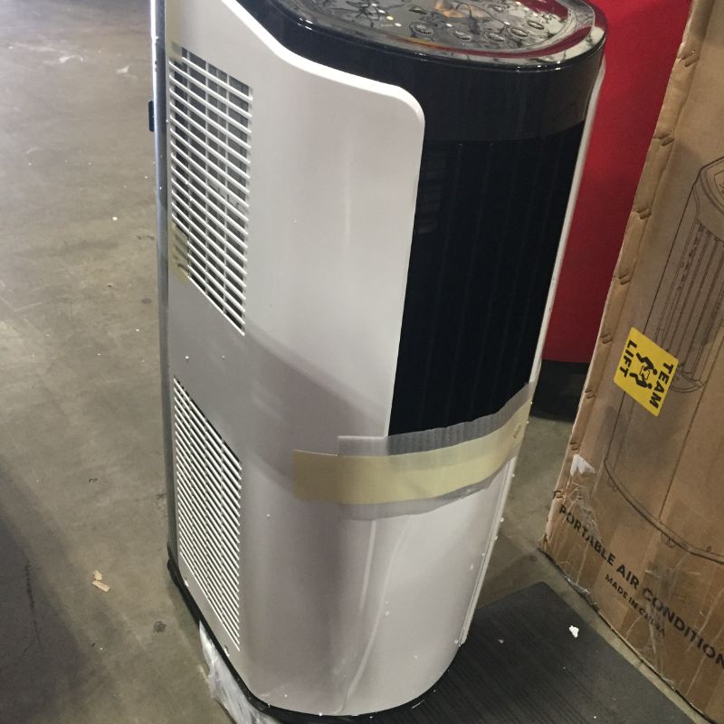 Photo 2 of IRIS USA 3-in-1 WOOZOO Portable Air Conditioner and Dehumidifier with Remote Control, Quiet, 10,000 BTU, 450 Sq ft, White
