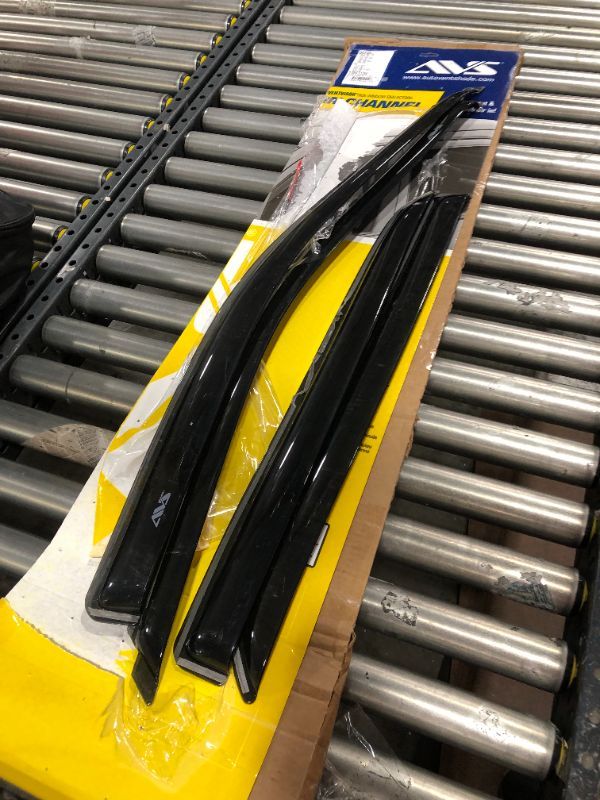 Photo 1 of AVS in-Channel Vent Visors in Smoke, Front and Rear Set (4-Piece)
