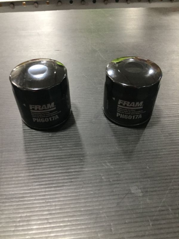 Photo 1 of 3 Pc FRAM Extra Guard PH6017A Engine Oil Filters 2 PACK 
