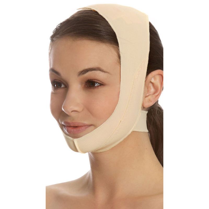 Photo 1 of Marena Recovery FM100-B Chin Strap-Mid-Neck-Large-Beige
