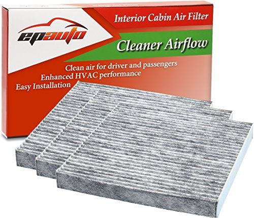 Photo 1 of 3 Pack - EPAuto CP134 (CF10134) Premium Cabin Air Filter Includes Activated Carbon
