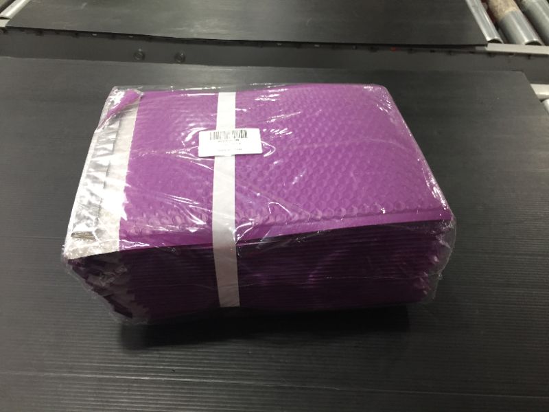 Photo 2 of Business envelopes 25 PCS Purple Bubble Shipping Bags Bubble bags for Clothing Poly Mailer Packaging With Self-adhesive and Tear-proof, Waterproof Air Bags(8.5×12 Inch)
