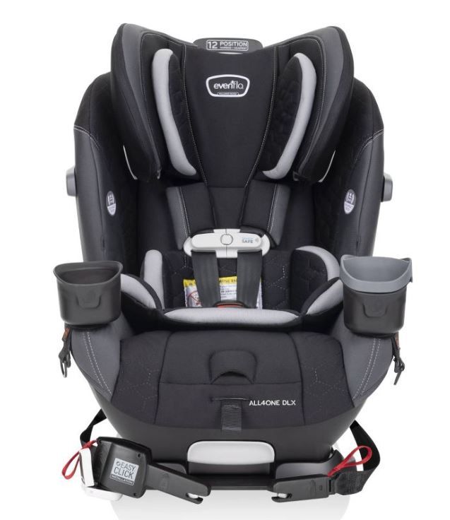 Photo 1 of Evenflo All4One DLX All-In-One Convertible Car Seat with SensorSafe

