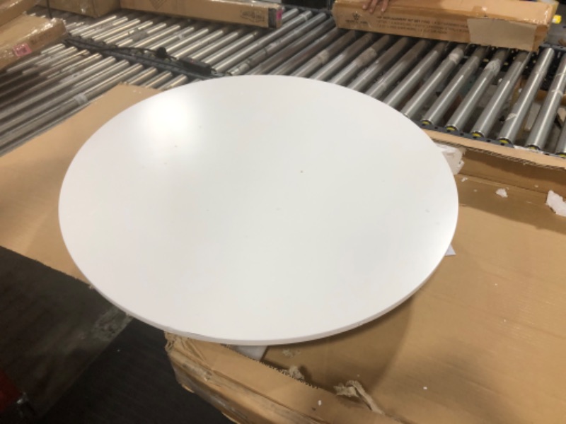 Photo 1 of American Heritage Round Coffee Table with Shelf

