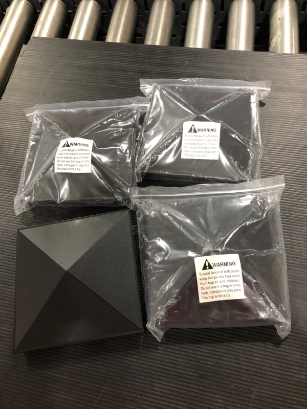 Photo 1 of 6x6 solar black caps 4 pack 