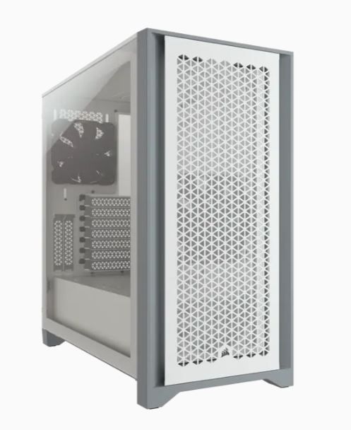 Photo 1 of 4000D AIRFLOW Tempered Glass Mid-Tower ATX Case — White
