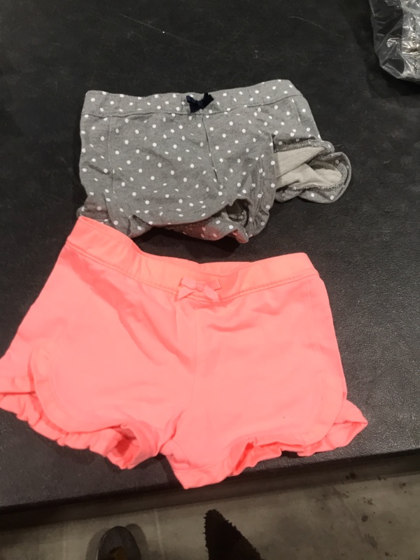 Photo 1 of 2 PACK GIRL'S SHORTS 5T 
