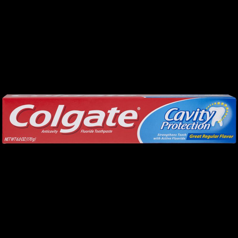 Photo 1 of 6 PACK Colgate Cavity Protection Toothpaste - 6.0 Oz BB 01 2024- DAMAGED PACKAGING 
