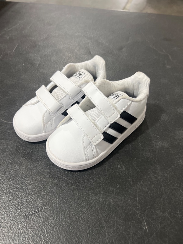 Photo 1 of adidas Unisex-Child Grand Court Tennis Shoe Size-6k