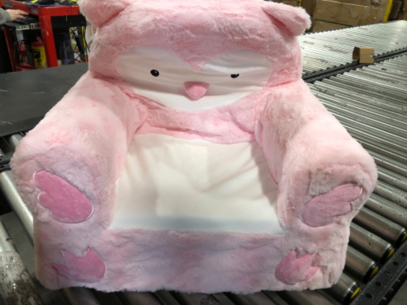 Photo 2 of Animal Adventure - Sweet Seats - Pink Owl Children's Plush Chair