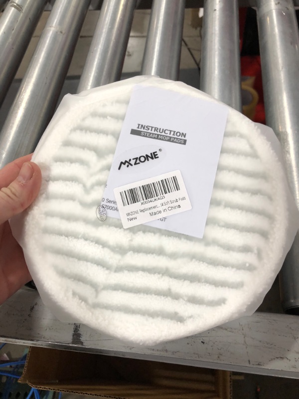 Photo 1 of MXZONE Replacement Steam Mop Pads Compatible with Shark S7000AMZ S7001 S7001TGT S7000 Series Steam & Scrub All-in-One Hard Floor Steam Mop (4 Soft Scrub Pads)