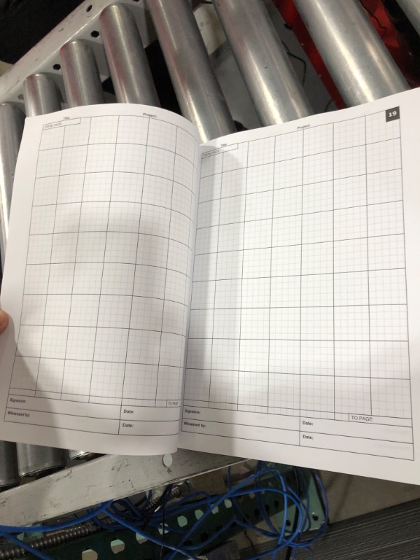 Photo 4 of Engineering Notebook: 120 Pages Grid Format, Graph Paper Composition Notebook, 8.5" X 11"