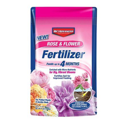 Photo 1 of BioAdvanced 709100A Rose & Flower Fertilizer Granules 4 Lb
