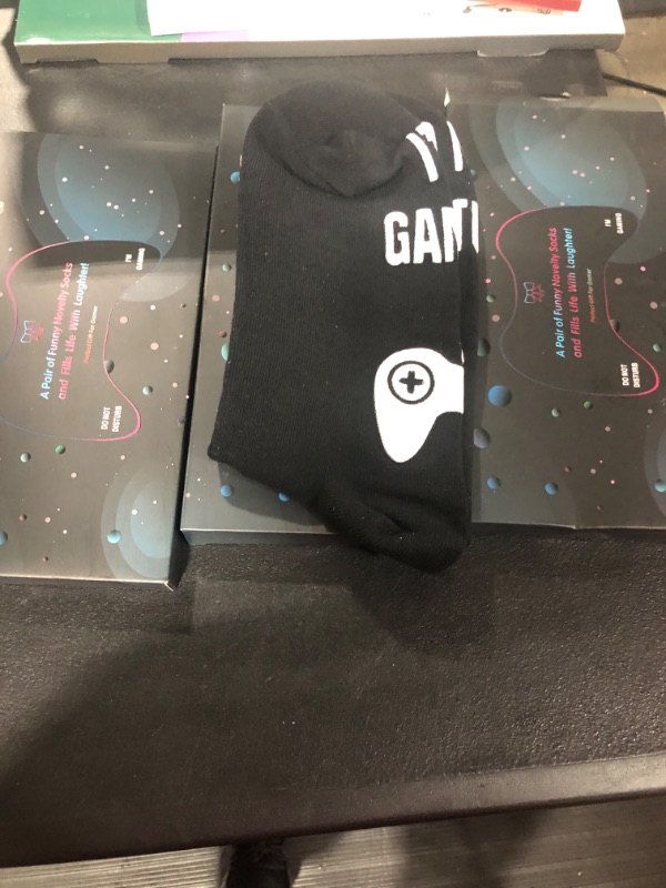 Photo 2 of Do Not Disturb I'm Gaming Socks
3 PAIR