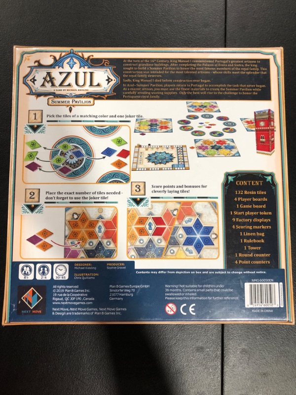 Photo 3 of Azul Summer Pavilion Board Game