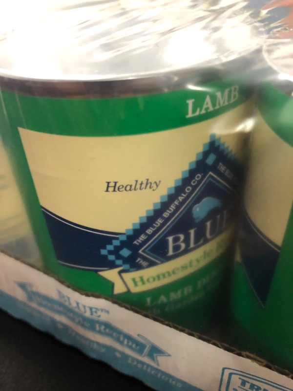 Photo 3 of (12 PACK) Blue Buffalo Homestyle Recipe Lamb Dinner With Garden Vegetables And Brown Rice Canned Dog Food-12.5-oz (BEST BY 4/7/2024)