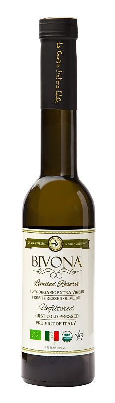 Photo 1 of (6 PACK) La Cucina Italiana Bivona Sicilian Organic Extra Virgin Olive Oil, 8.45 Ounce 
(BEST BY 11/2022)