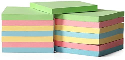 Photo 1 of Sticky Notes, Assorted Bright Colour, Size 3 inch x 3 inch, 15/Pack, Multi-Color
