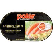 Photo 1 of (12 PACK)  Polar Skinless and Boneless Salmon Fillets, 7.05 oz (BEST BY 12/31/23)
