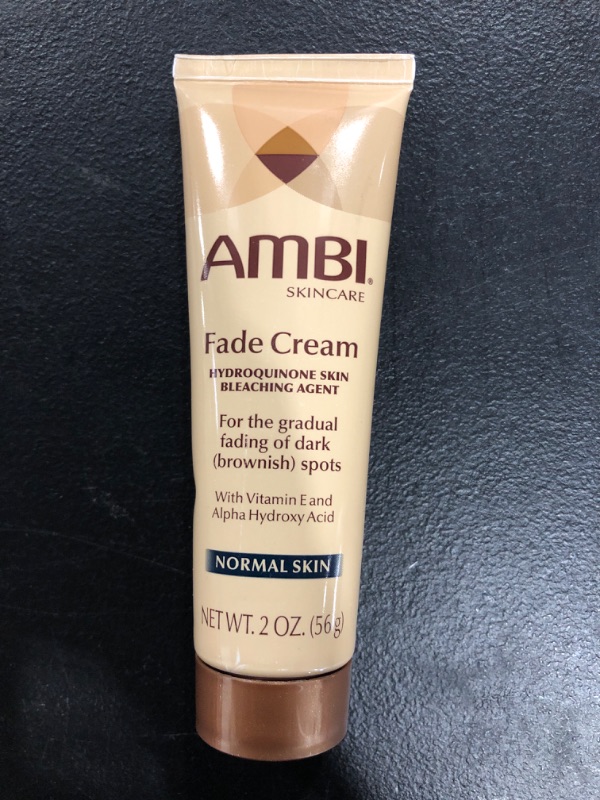 Photo 3 of Ambi Skincare Fade Cream for Normal Skin, Dark Spot Remover for Face & Body, Treats Skin Blemishes & Discoloration, Improves Hyperpigmentation, Corrector, 2 Oz
