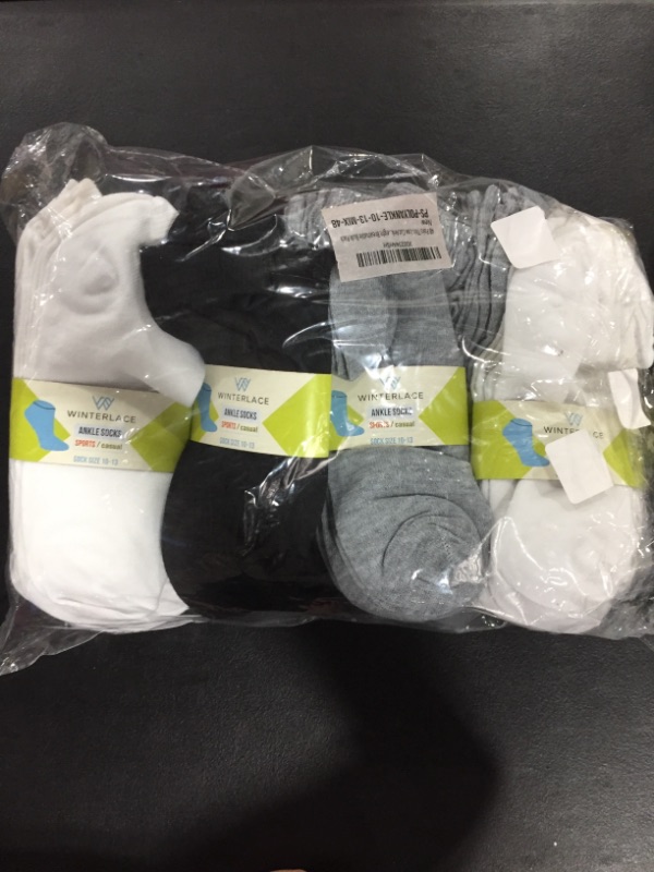 Photo 2 of 48 Pairs Thin Low Cut Ankle Socks for Men Comfortable Lightweight Breathable Bulk Pack Wholesale SIZE 10-13
