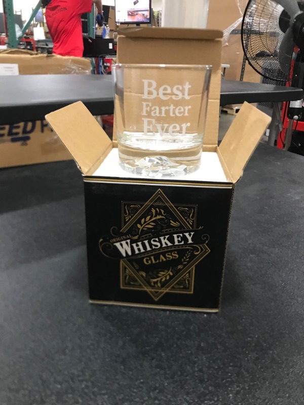 Photo 1 of Best Farter Ever Said I LOVE U, Gag Fathers Gifts for Dad, Funny Dad Birthday Gifts Ideas for Men Papa Husband Father Him from Daughter Son Kids, Bourbon Whiskey Glass Gifts, Unique Cool Stuff
