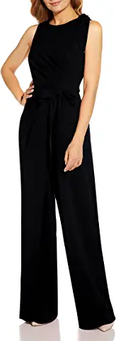 Photo 1 of Adrianna Papell Women's Crepe Bow Detail Jumpsuit SIZE 2