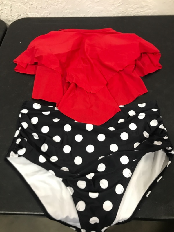 Photo 1 of American Trends Tankini Swimsuit for Women Two Piece High Waisted Bathing Suit Tummy Control Swimwear Slimming Swim Suit SIZE XXL