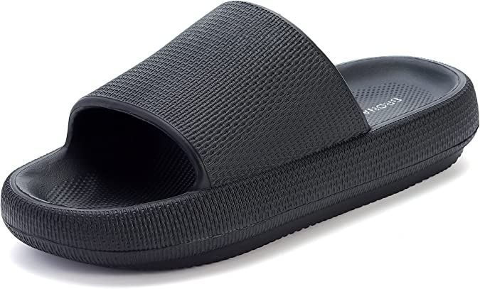 Photo 1 of BRONAX Cloud Slides for Women and Men | Shower Slippers Bathroom Sandals | Extremely Comfy | Cushioned Thick Sole
SIZE 13.5 W 11.5 M 