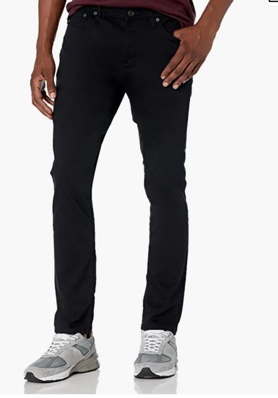 Photo 1 of Amazon Essentials Men's Standard Skinny-fit Stretch Jean
34x32