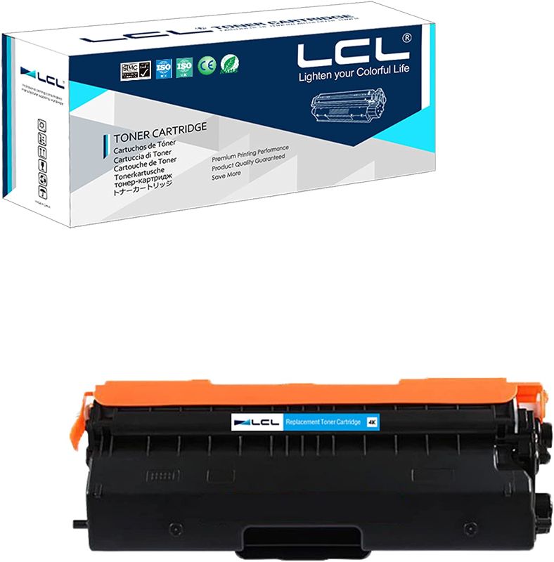 Photo 1 of LCL Compatible Toner Cartridge Replacement for Brother TN-431 TN-433 TN431 TN433 TN433C TN-433C HL-L8260CDW HL-L8360CDW HL-L8360CDWT MFC-L8610CDW MFC-L8900CDW (Cyan 1-Pack)
