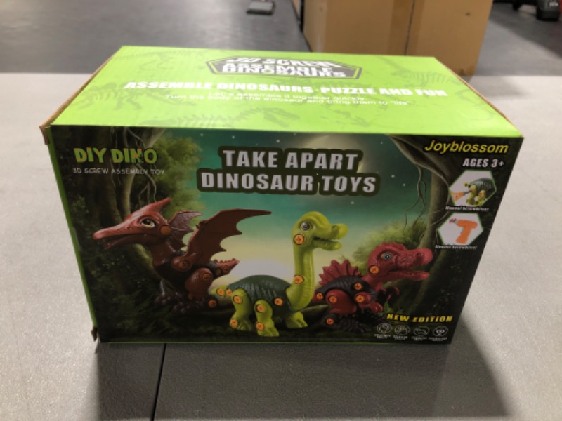 Photo 1 of diy dino 3d screen assemble dinosaurs