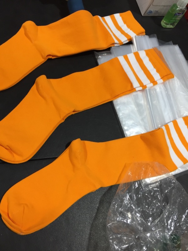 Photo 1 of 3 pack orange long sock 