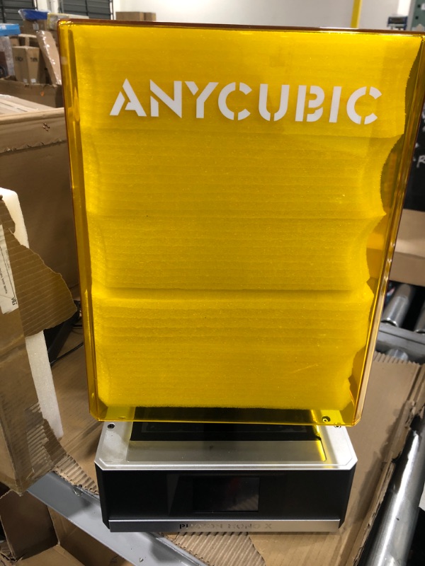 Photo 1 of ANYCUBIC Photon Mono X 3D Resin Printer, 8.9" 4K Monochrome Screen UV LCD 3D Printer, WiFi Control and Matrix UV LED Light Source, 7.55"x4.72"x9.84" Printing Size
