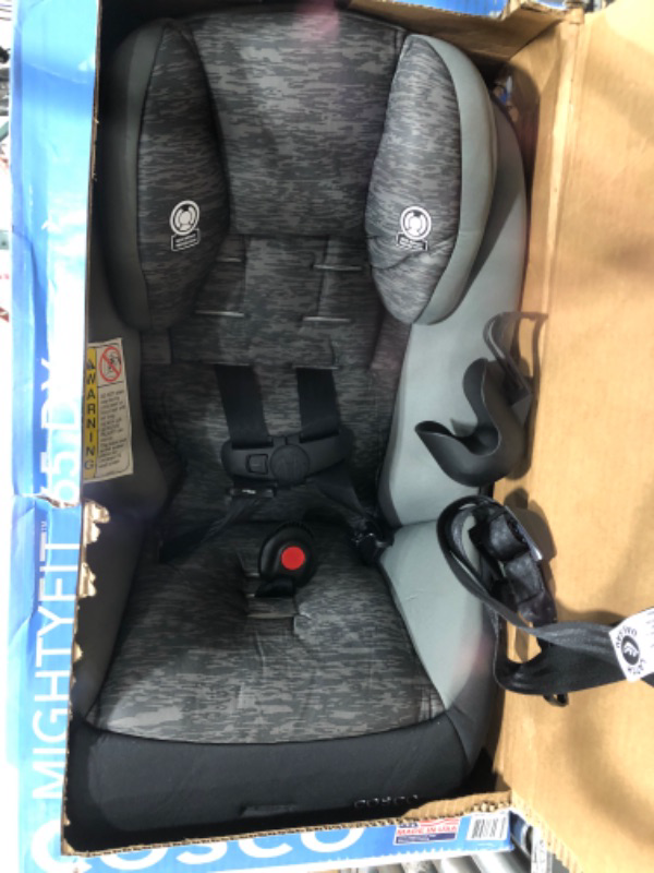 Photo 2 of Cosco Mighty Fit 65 DX Convertible Car Seat (Heather Onyx Gray)